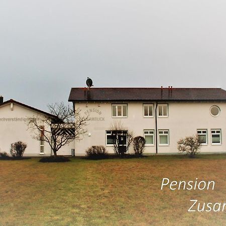 Pension Zusamblick Dinkelscherben Exteriér fotografie