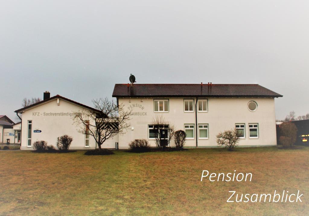 Pension Zusamblick Dinkelscherben Exteriér fotografie